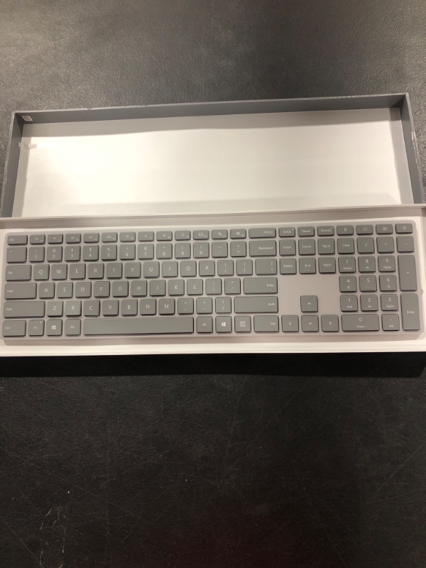 Photo 2 of Microsoft Surface Keyboard, WS2-00025, Silver