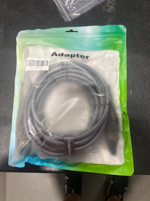 Photo 1 of CABLEDECONN 5M 16.5ft DisplayPort1.4 8K Cable Ultra 8K@60Hz 4K@144Hz High Speed 32.4Gbps HDCP 3D Slim and Flexible DP to DP Cable with LED Indication 5m 16.5ft DP 8K Cable with LED Indications