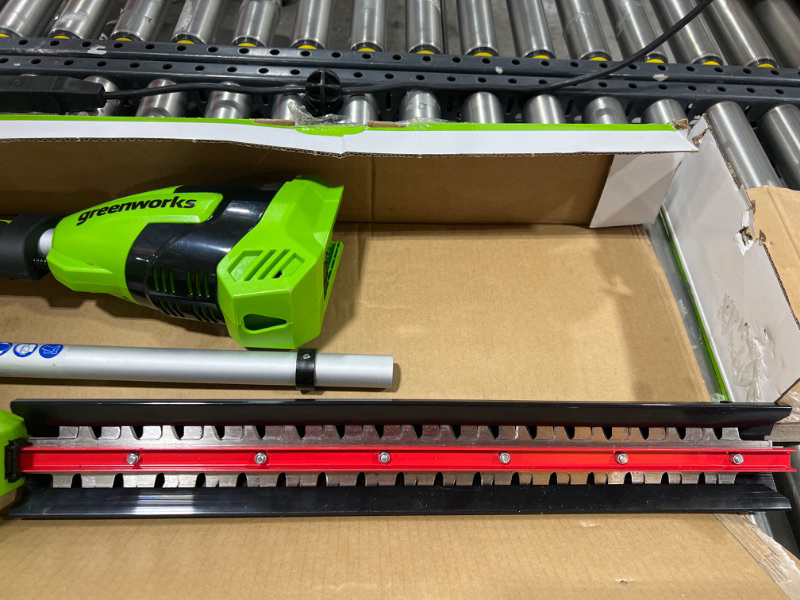 Photo 1 of Amazon.com: Greenworks 40V 8" Cordless Polesaw, 2.0Ah Battery and Charger Included : Everything Else