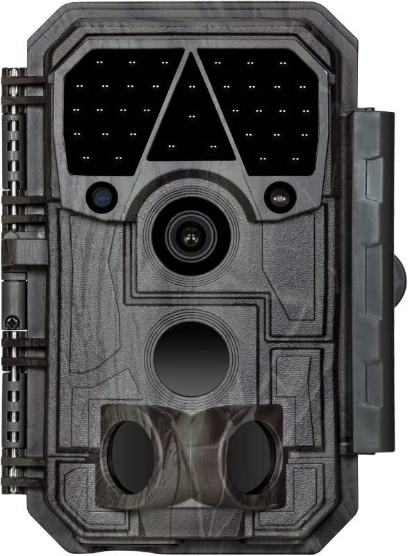 Photo 1 of Meidase P60 Trail Camera, 32MP 1296p, Clear 100ft Night Vision Motion Activated, Hunting Game Camera with Fast 0.1s Trigger Speed, IP66 Waterproof
