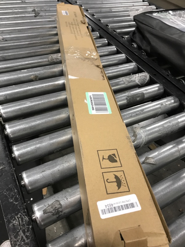 Photo 1 of USFOOK 1 Inch Double Curtain Rods 36 to 72 Inches(3-6 ft) Single Drapery Rods for Windows 24 to 68 Inches, Telescoping Dual Curtain Rod with Light Silver Translucent Finials 36-72" Light Silver