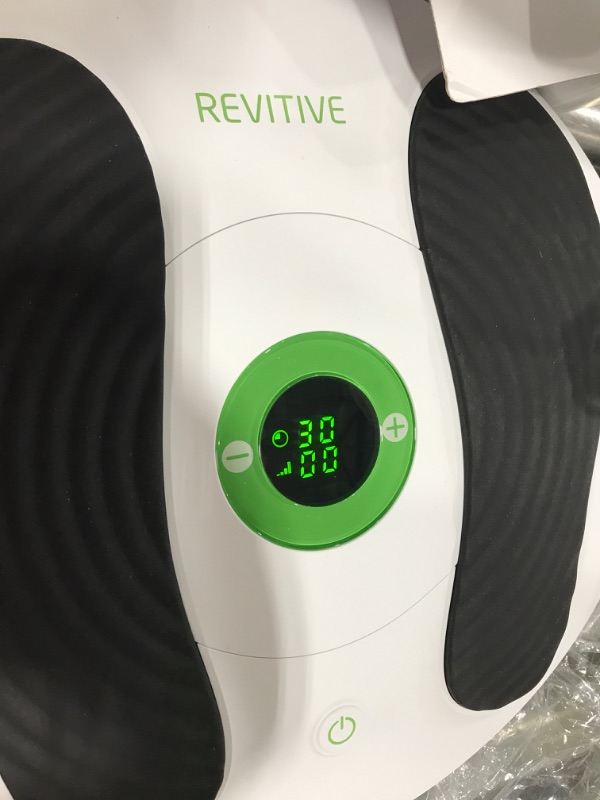 Photo 5 of REVITIVE Essential Circulation Booster to Relieve and Relax Mild Leg Pains and Foot Aches from Prolonged Sitting and Standing, Corded