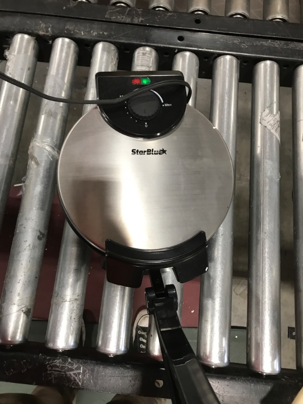 Photo 2 of 10inch Roti Maker by StarBlue with FREE Roti Warmer - The automatic Stainless Steel Non-Stick Electric machine to make Indian style Chapati, Tortilla, Roti AC 110V 50/60Hz 1200W SB-SW2093