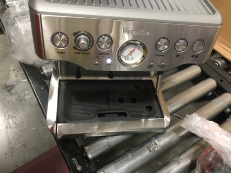 Photo 2 of Breville Barista Express Espresso Machine, Brushed Stainless Steel, BES870XL