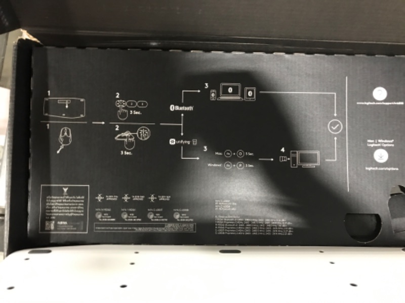 Photo 3 of Logitech MK850 Performance Wireless Keyboard and Mouse Combo