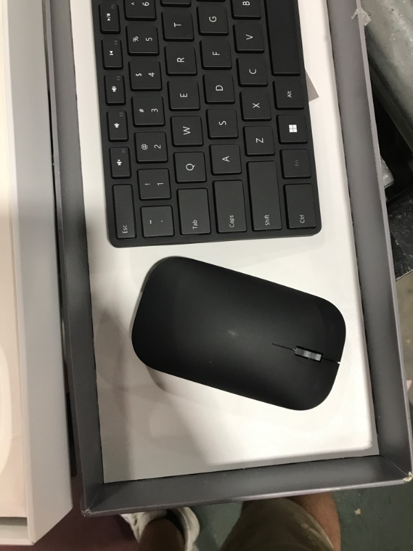 Photo 3 of Microsoft Designer Bluetooth Desktop Keyboard and Mouse - Black. Utra-Thin, Wireless, Bluetooth Keyboard and Mouse Combo. Works with Bluetooth Enabled PCs/Mac