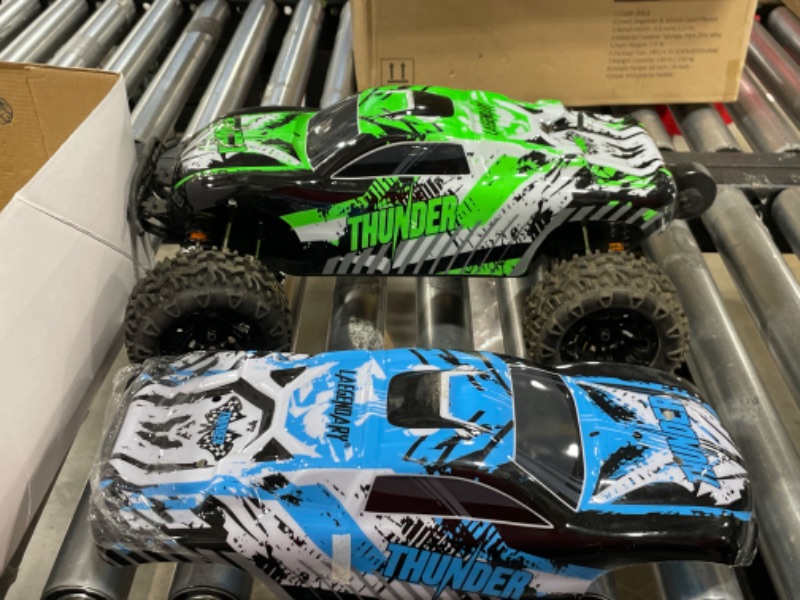 Photo 2 of 1:10 Scale Brushless RC Cars 65 km/h Speed and 1:10 Scale Large RC Rock Crawler - Kids and Adults Remote Control Car 4x4 Off Road Monster Truck Electric - Waterproof Toys