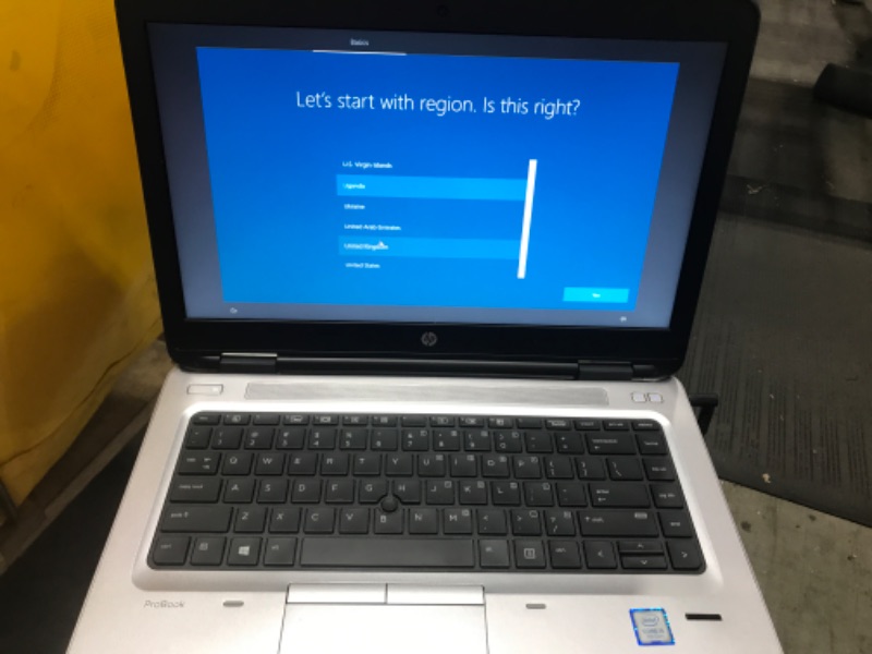 Photo 8 of HP ProBook 640 G3 14 Inch Laptop PC, Intel Core i5-7200U up to 3.1GHz, 8G DDR4, 256G SSD, VGA, DP, Windows 10 Pro 64 Bit Multi-Language Support English/French/Spanish(Renewed)
