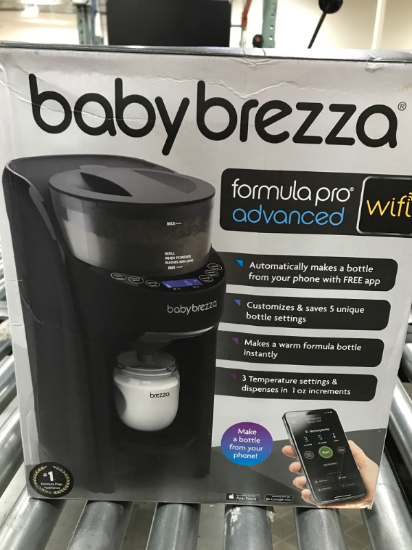 Photo 6 of Baby Brezza Formula Pro Mini Baby Formula Maker – Small Baby Formula Mixer Machine Fits Small Spaces and is Portable for Travel– Bottle Makers Makes The Perfect Bottle for Your Infant On The Go Advanced, WiFi