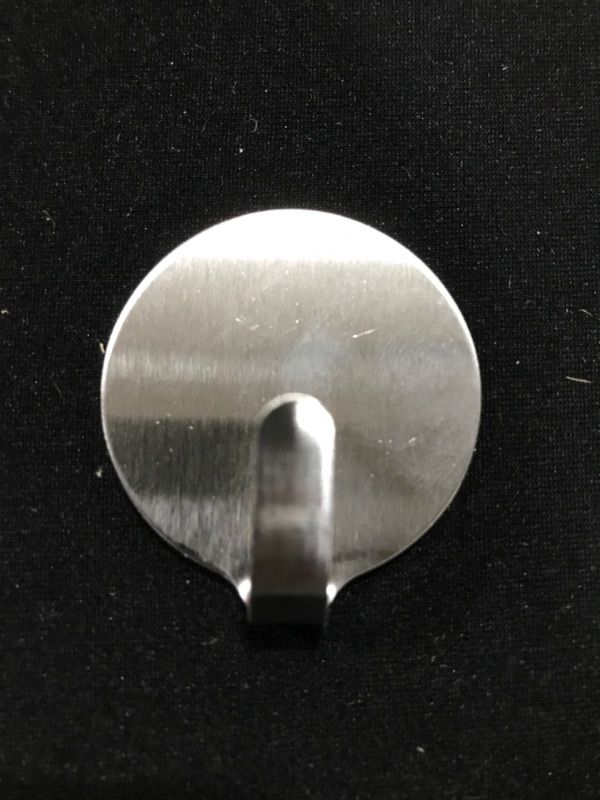 Photo 1 of 9 Pack Stainless Steel Round Wall Hooks - 3M Stick. 
