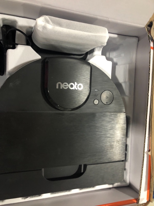 Photo 1 of Neato D8 Intelligent Robot Vacuum Cleaner–LaserSmart Nav, Smart Mapping, Cleaning Zones, WiFi Connected, 100-Min Runtime, Powerful Suction, Turbo Clean, Corners, Pet Hair, XXL Dustbin, Alexa. 945-0444
