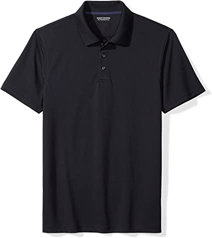 Photo 1 of Amazon Essentials Men's Slim-Fit Quick-Dry Golf Polo Shirt--SMALL