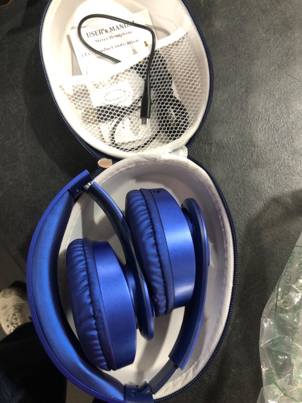 Photo 1 of Blue Headphones