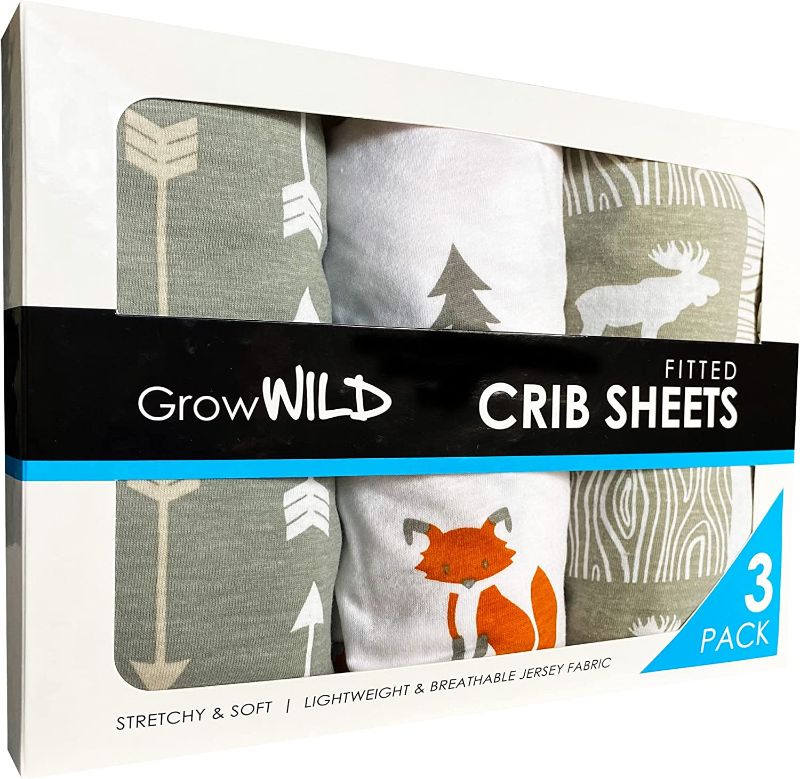 Photo 1 of grow wild crib sheets for baby cribs 