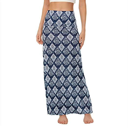 Photo 1 of American Trends Womens Maxi Skirts Long Skirt for Women High Waist Maxi Dresses