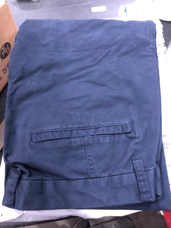 Photo 1 of Amazon Aware Men's Cotton Slim Chino Pant 38W x 34L Navy