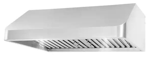 Photo 1 of 30 in. Ducted Under Cabinet Range Hood in Stainless Steel with Push Button Controls, LED Lighting and Permanent Filters
