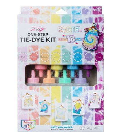 Photo 1 of 37pc One-Step Tie-Dye Kit Pastel - Tulip Color

