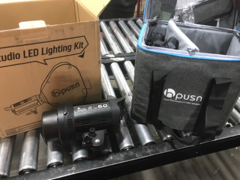 Photo 2 of HPUSN SL-60W 60W CRI 95+, LED Video Light 5600K, TLCI 90+ with and Softbox, Continuous Lighting Bowens Mount for Video Recording, Wedding,Outdoor Shooting Ultra60W