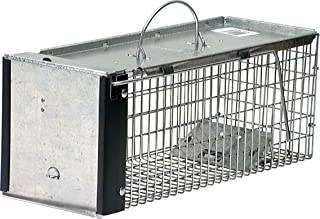 Photo 1 of 1-Door Humane Catch and Release Live Animal Trap for Squirrels, Chipmunks, Rats, Weasels, and Small Animals