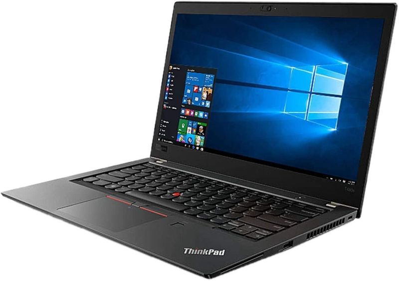 Photo 1 of Lenovo ThinkPad T480s Laptop, 14 IPS FHD (1920x1080) Matte Display, Intel Core i7-8650U 4.20 GHz, 24GB RAM, 512GB SSD, Fingerprint Reader, Supported Windows 10 Pro, Black Color, Renewed
