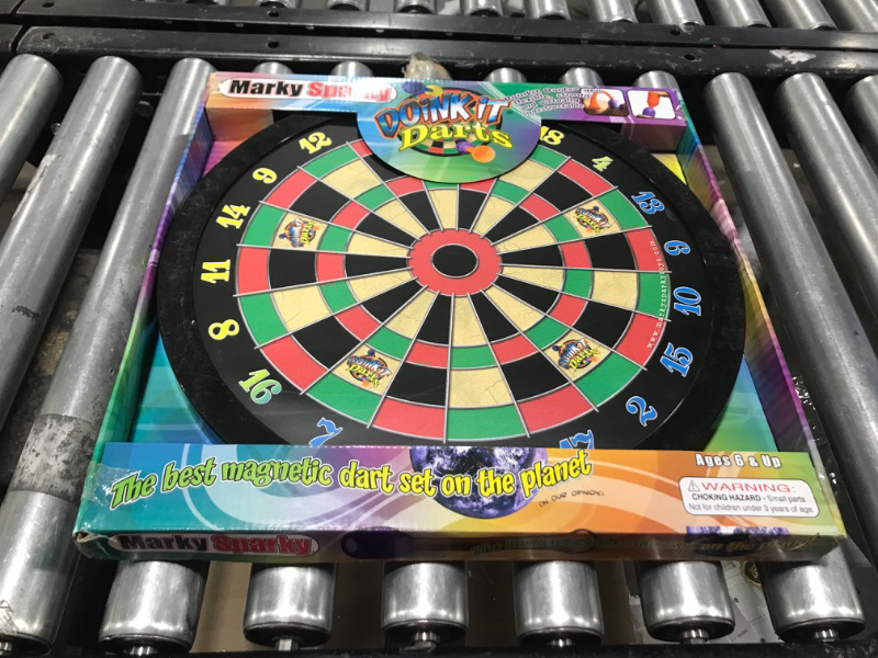 Photo 2 of Doinkit Darts - Magnetic Dart Board - 3 Premium Designs - Kid Safe Durable Doinkit Magnetic Darts - Fun Indoor Wall Game for Boys and Girls or Adult Game Room
