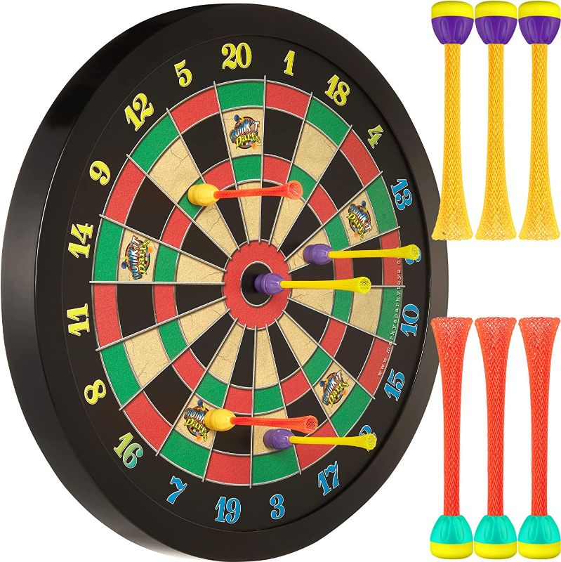 Photo 1 of Doinkit Darts - Magnetic Dart Board - 3 Premium Designs - Kid Safe Durable Doinkit Magnetic Darts - Fun Indoor Wall Game for Boys and Girls or Adult Game Room
