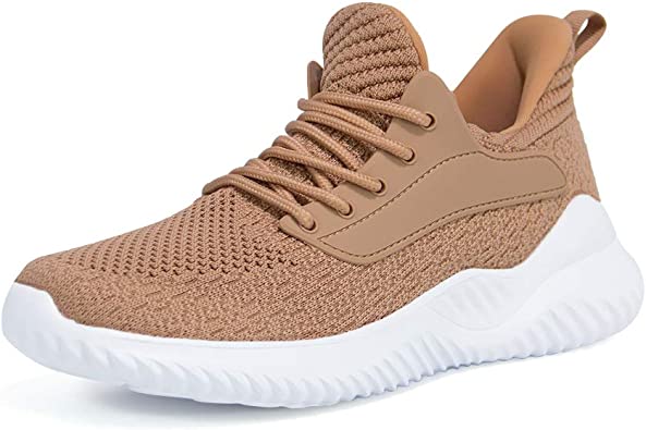 Photo 1 of Akk Womens Walking Shoes - Slip On Tennis Running Shoes Memory Foam Lightweight Work Sneakers for Indoor Outdoor Gym
