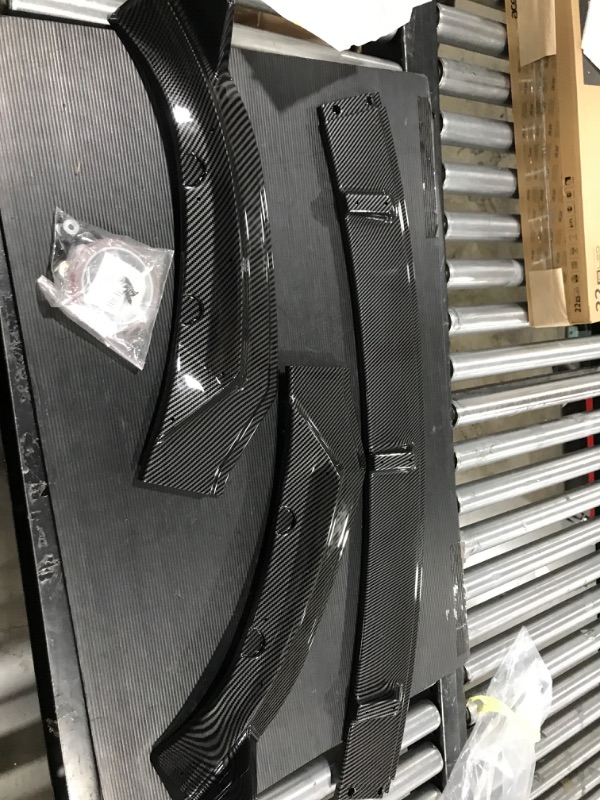 Photo 1 of 2023 Tesla Model 3 Front Bumper - Glossy Carbon Fiber