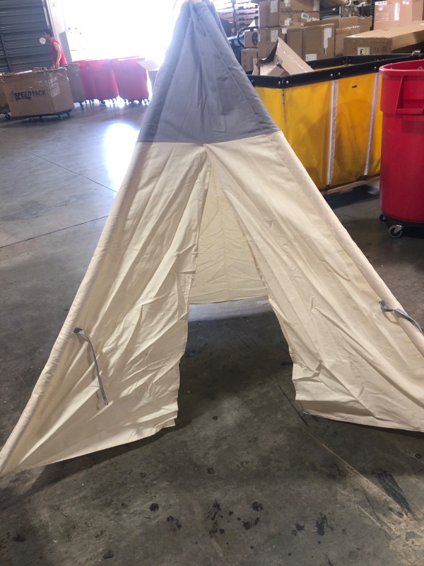 Photo 1 of create and barrel kids tee pee 4ft 8 in 