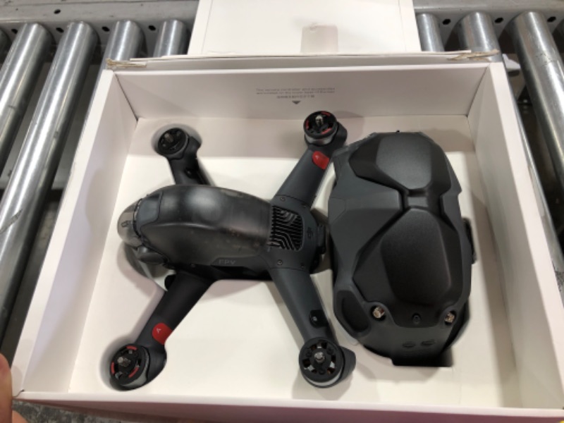 Photo 2 of DJI FPV Combo with Motion Controller - First-Person View Drone Quadcopter UAV with 4K Camera, S Flight Mode, Super-Wide 150° FOV, HD Low-Latency Transmission, Emergency Brake and Hover, Gray DJI FPV Combo + Motion Controller