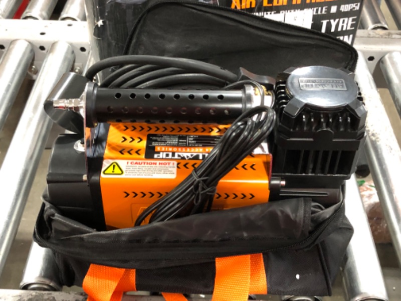 Photo 1 of ALL-TOP Air Compressor Kit, 12V Portable Inflator 6.35CFM, Offroad Air Compressor for Truck Tires,Air Pump for Car Tire, Heavy Duty Air Compressor Max 150PSI for Jeep SUV 4x4 Vehicle RV Tire