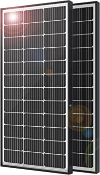 Photo 1 of JJN Bifacial 200 Watt Solar Panels 12V 10BB Monocrystalline Solar Panel High Efficiency Solar Module for RV Home Battery Charging Farm Trailer Camper Marine Off Grid System Single Piece