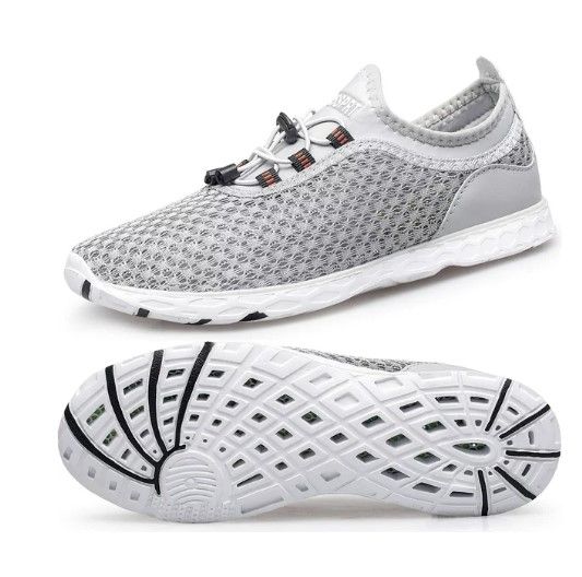 Photo 1 of  Womens Water Shoes Aqua Barefoot Athletic Sports Shoes for Beach Surf Walking---8.5