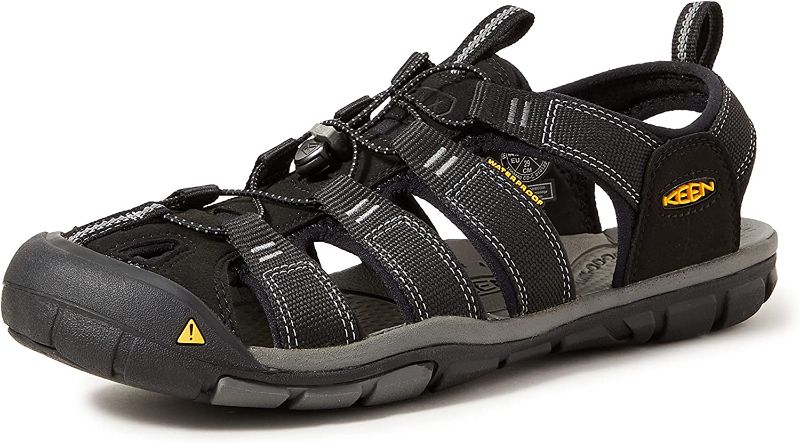 Photo 1 of 10.5 KEEN mens Clearwater Cnx-m Sandal, Black/Gargoyle