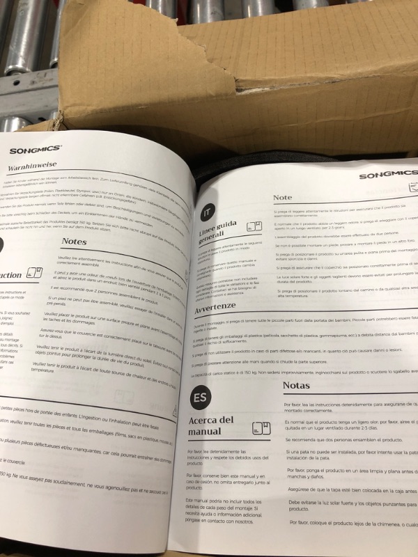 Photo 1 of SONGMICS Round Storage Ottoman, Small Ottoman Stool with Storage, Vanity Chair, Footrest, 12.2 Dia. x 16.9 Inches, Metal Legs, for Living Room, Bedroom, Dark Gray ULOM002G01 12.2 x 12.2 x 16.9 inches