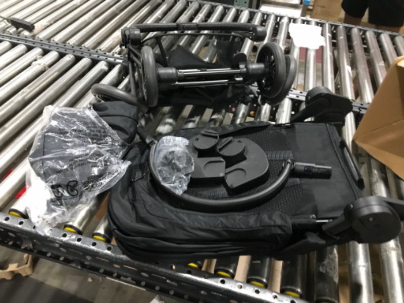 Photo 1 of CYBEX Melio Carbon Stroller, Ultra-Lightweight Stroller, Compact Full-Size Stroller, Reversible Seat, One Hand Fold, Travel System Ready, Infant Stroller for 6 Months+ -Deep Black