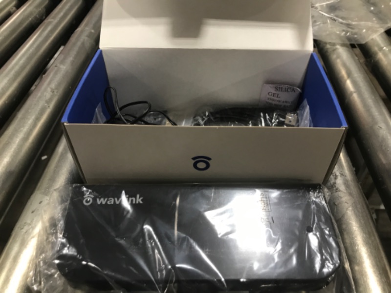 Photo 2 of Wavlink USB 3.0 Display Universal Docking Station Dual Video HDMI/DVI/VGA , USB 3.0 & USB 2.0, Gigabit Ethernet Ports, Earphone & Mic in/out, Plug and Play For Windows Mac & Android 5.x Above - Black