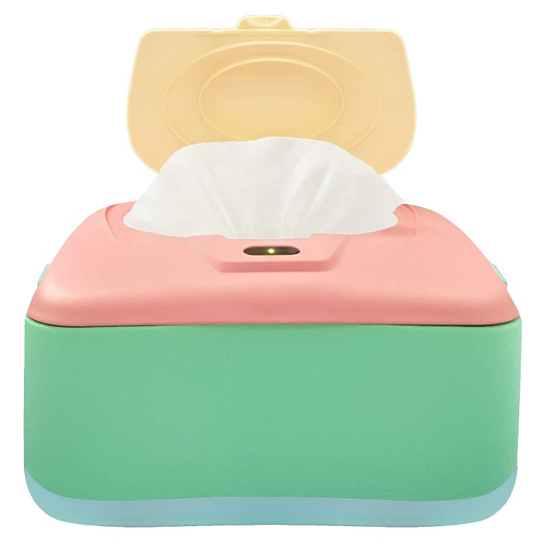 Photo 1 of GOGO PURE Baby Wet Wipe Warmer, Dispenser, Holder and Case - with Easy Press On/Off Switch, Only Available at Amazon
