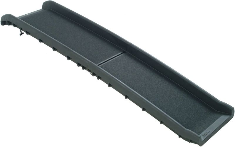 View 1 of PetSafe Happy Ride Folding Dog Ramp for Cars, Trucks, & SUVs- 62 Inch Portable Pet Ramp for Large Dogs with Siderails, Non-Slip- Weighs Only 10 lb, Supports up to 150 lb, Easy Storage, Folds in Half