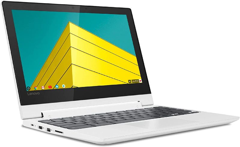 Photo 1 of Lenovo Chromebook Flex 3 11" Laptop, 11.6-Inch HD IPS Display, MediaTek MT8173C, 4GB RAM, 64GB Storage, Chrome OS, Blizzard White
