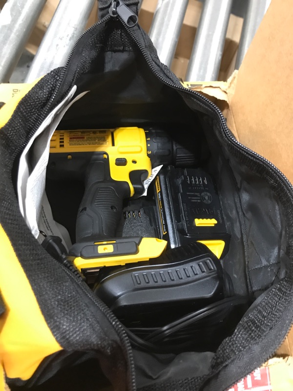 Photo 2 of 20-Volt MAX Cordless 1/2 in. Drill/Driver, (2) 20-Volt 1.3Ah Batteries, Charger & Bag