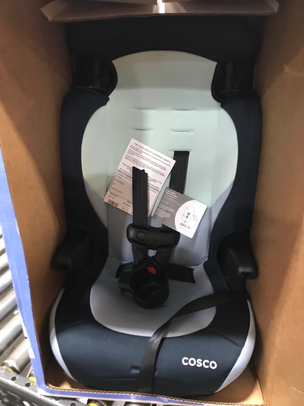 Photo 2 of Cosco Finale DX 2-in-1 Booster Car Seat, Forward Facing 40-100 lbs, Rainbow