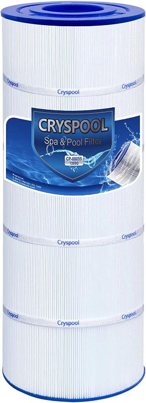 Photo 1 of  Cryspool Pool Filter Compatible with C1200, CX1200RE, PA120, Unicel C-8412, Filbur FC-1293, Waterway Clearwater II 125, 817-0125N,120 Sq. Ft, 1 Pack 