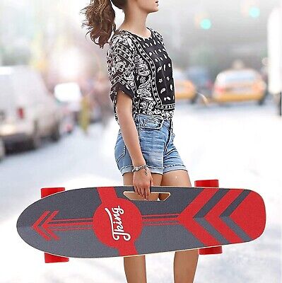 Photo 1 of Electric Skateboard 27.5'' 350W Motor w/Remote Control 7 Layers Maple Longboard