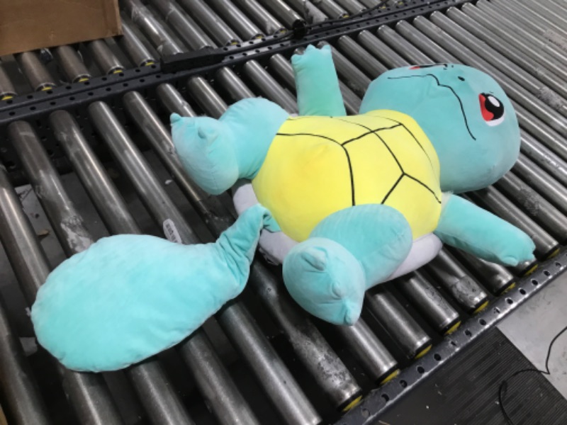 Photo 2 of  Pokemon Squirtle Giant Plush, 24-Inch - Adorable, Ultra-Soft, Life Size Plush Toy, Perfect for Playing & Displaying - Gotta Catch ‘Em All 