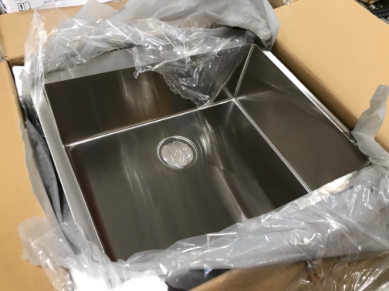 Photo 1 of 25" Top Mount Kitchen Sink 304 Stainless Steel