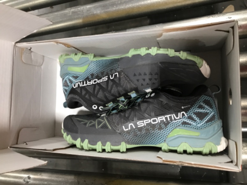 Photo 2 of La Sportiva Women's Bushido II GTX Trail Running Shoes 8 Carbon/Mist