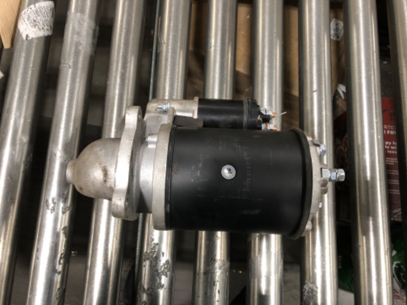 Photo 1 of 12V Starter for Ford Farm Diesel Tractor 2000 3000 4000 5000, Case Loader Backhoe, New Holland Diesel, Ford Industrial Utility, C6NF-11000-A, C7NN-11000-A, Lester 16608, Case K919752, LRS00212
