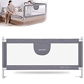 Photo 1 of Bed Rail for Toddlers 73" L, Infant Safety Bed Guardrail, Baby Protector Rail with Breathable Fabric Queen Size Bed (73"- Pack of 1)